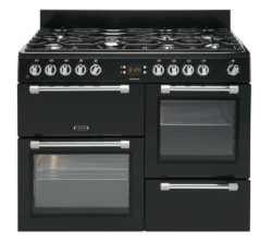 LEISURE  Cookmaster CK100F232K Dual Fuel Range Cooker - Black
